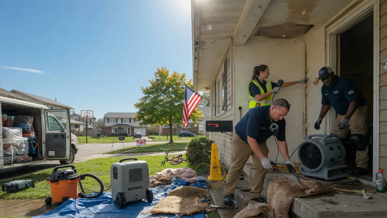 Water Damage Restoration in Luxemburg, IA near me